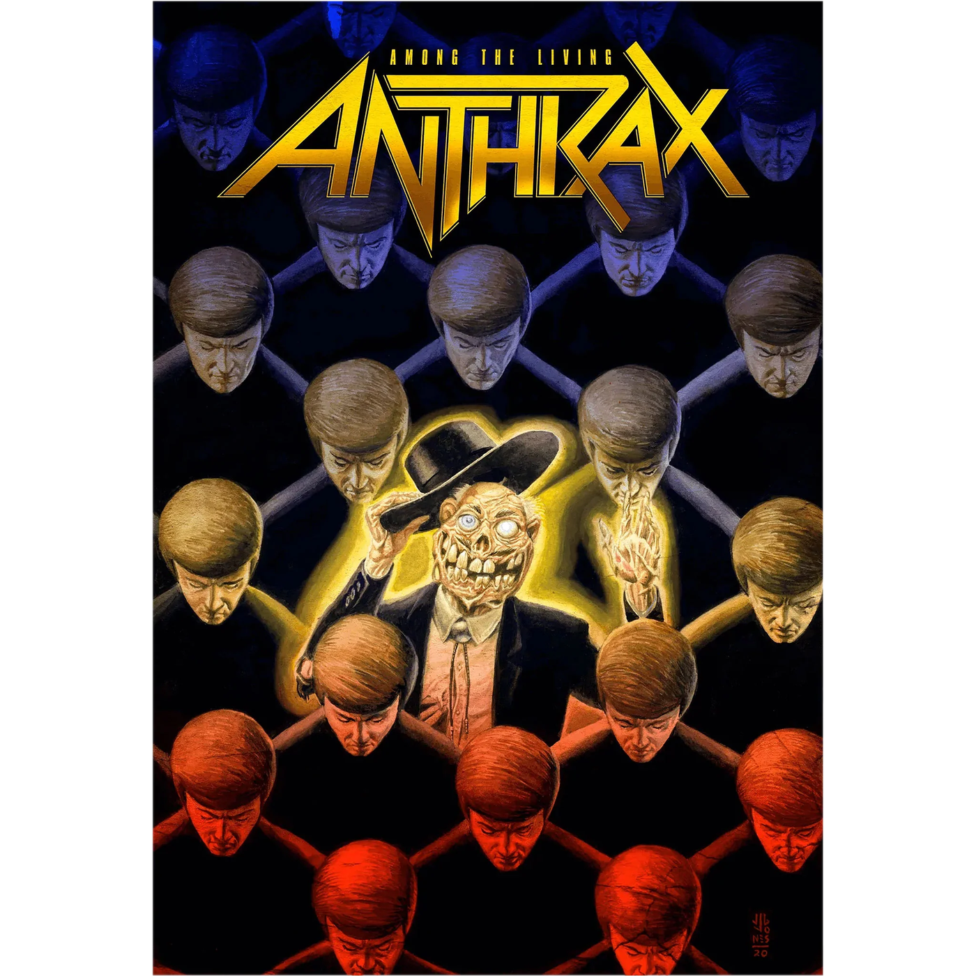 Anthrax · Among The Living Graphic Novel Hardcover Comic Book
