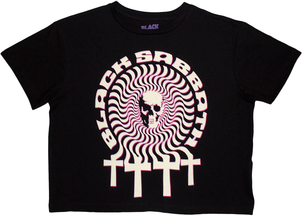 Black Sabbath · Hypnotic Skull Junior Top