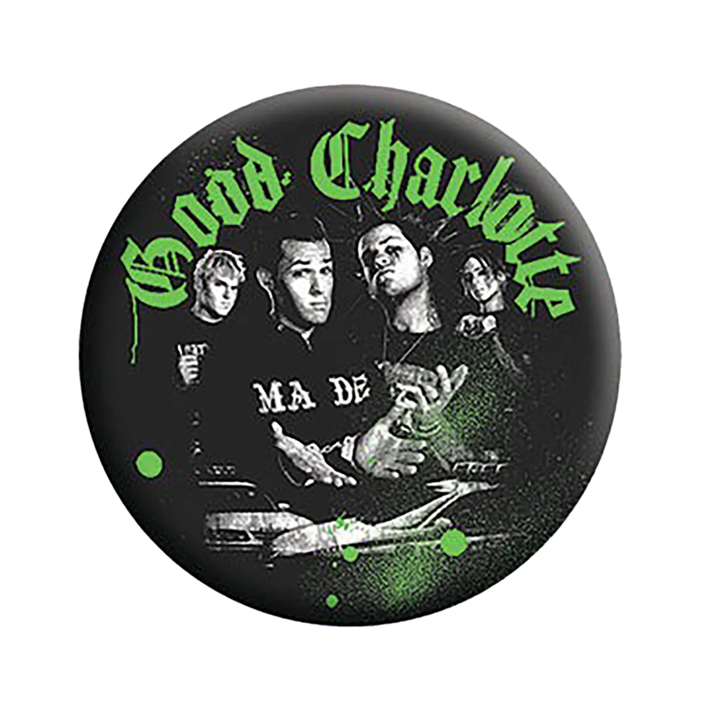 Good Charlotte · Band Photo Button