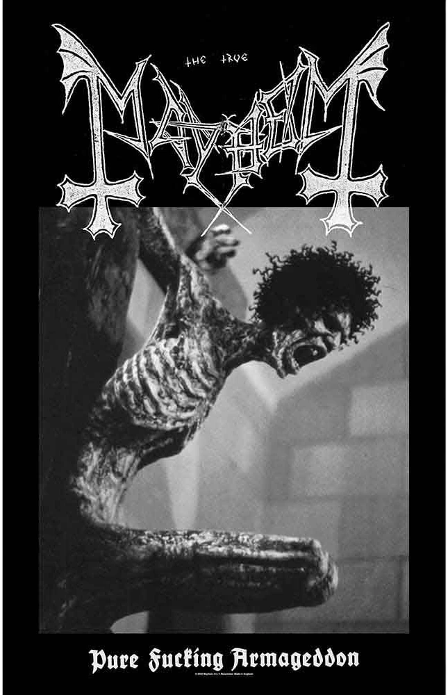 Mayhem · Fucking Armageddon Poster Flag