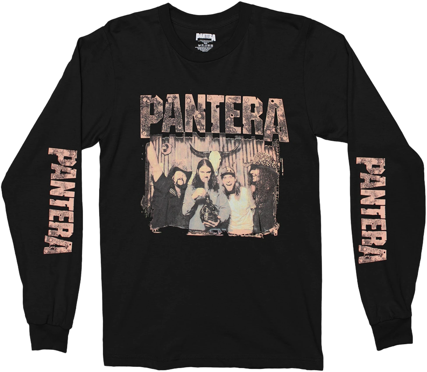 Pantera · Bong Group (Sleeve Print) Long Sleeve