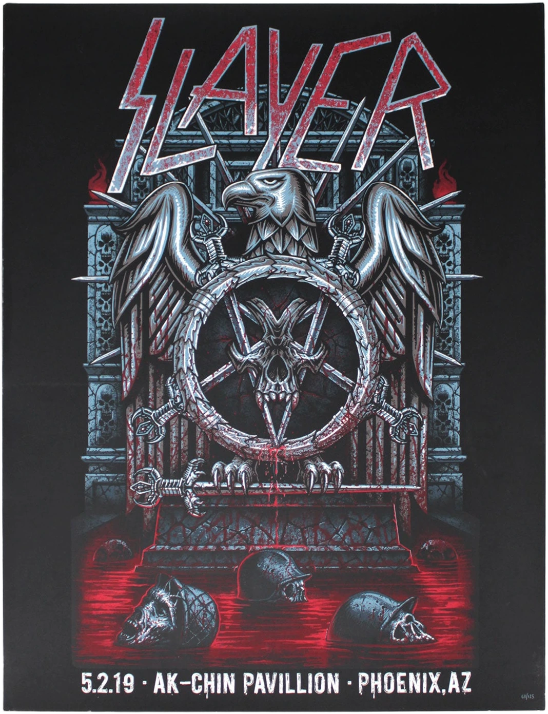 Slayer · 5.2.19 Phoenix AZ — Namsing Screenprint