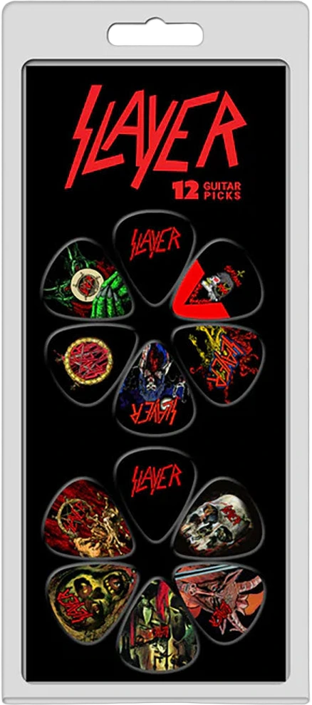 Slayer · Album Covers 12-pack Guitar Pick