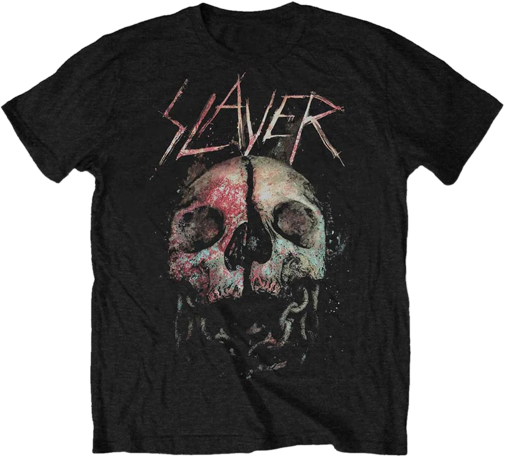 Slayer · Cleaved Skull Slim Fit T-shirt